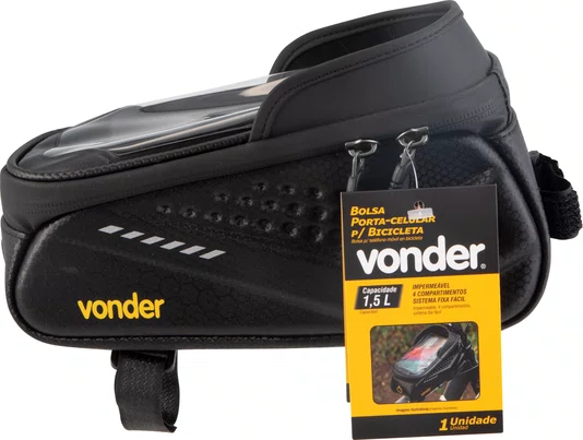 BOLSA PORTA-CELULAR P/BICICLETA VONDER