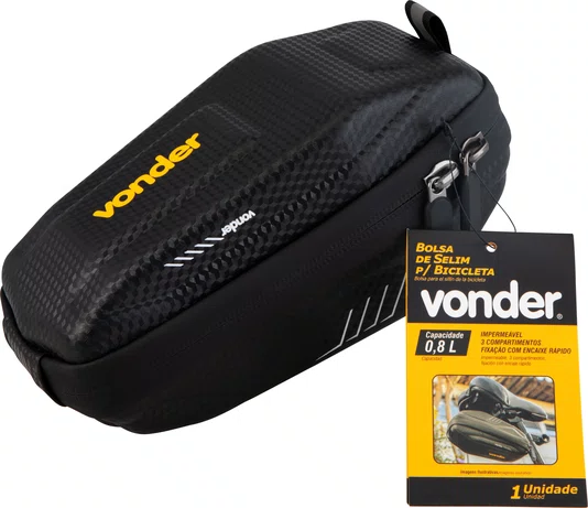 Bolsa de Selim Impermeável para Bicicleta – Vonder