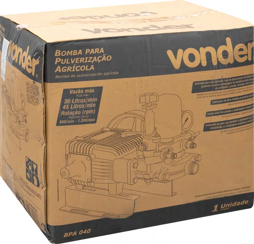 Bomba para Pulverização Agrícola BPA040 Vonder
