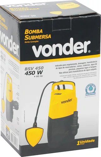 Bomba Submersa 450W BSV450 220V Vonder