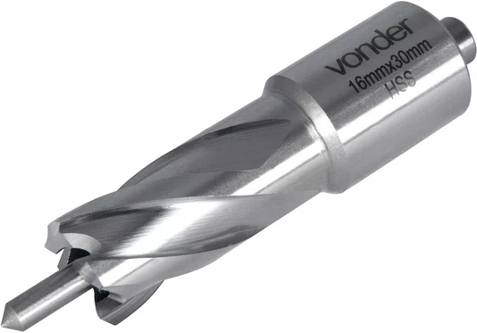 Broca Anular 16x30 mm Encaixe Weldon 19 mm Vonder