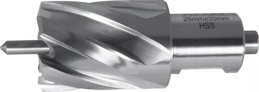 Broca Anular 28 x 30 mm com Encaixe Weldon 19 mm – Vonder