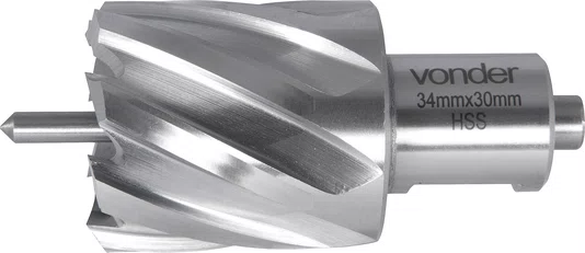 Broca Anular Encaixe Weldon 34 x 30 mm Vonder