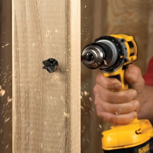 Broca Chata Para Madeira 1-1/8" X 6" DW1583 Y Dewalt