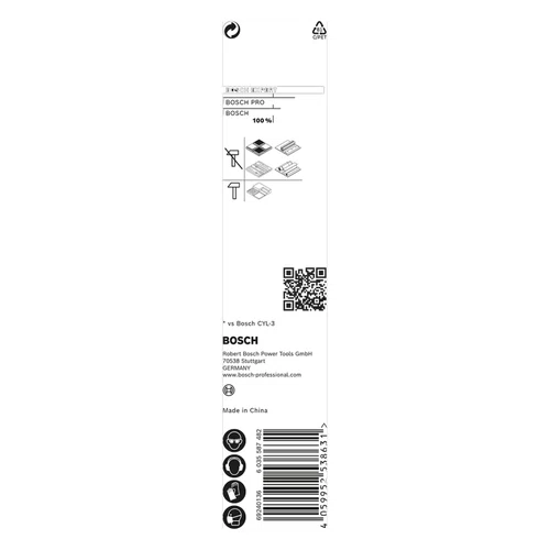 Broca HEX-9 Multiconstruction 4x45x90 2608900570 Bosch