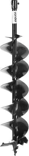 Broca para Perfuração de Solo Espiral Duplo 150x800 mm Vonder
