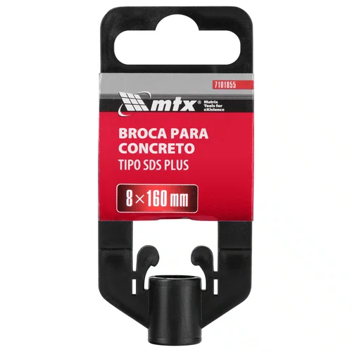 Broca SDS-PLUS 08mm X 160mm 7101855 MTX