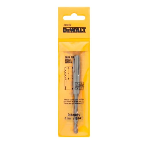 Broca Sds Plus 6 mm x 45mm x 110mm DW00702 DeWalt
