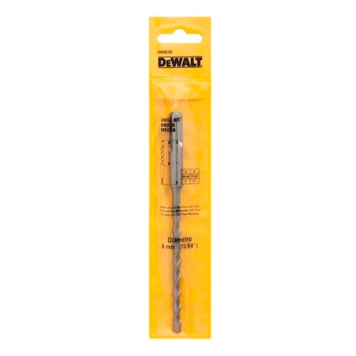 Broca Sds Plus 6mm x 95mm x 160mm DW00703 DeWalt