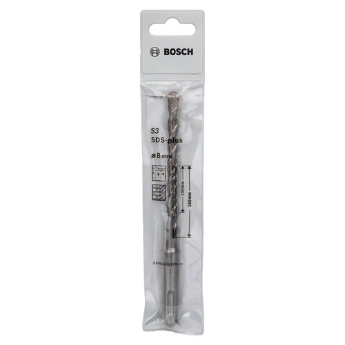 Broca Sds Plus 8 X 160 PLUS 1 2608680270 Bosch