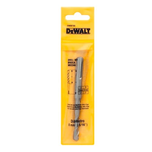 Broca Sds Plus 8mm x 45mm x 110mm DW00705 DeWalt