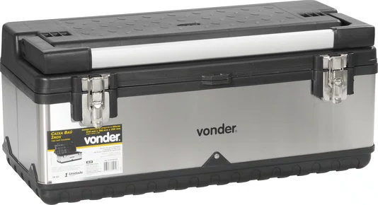 Caixa Baú Plástico e Inox CBI 025 Vonder