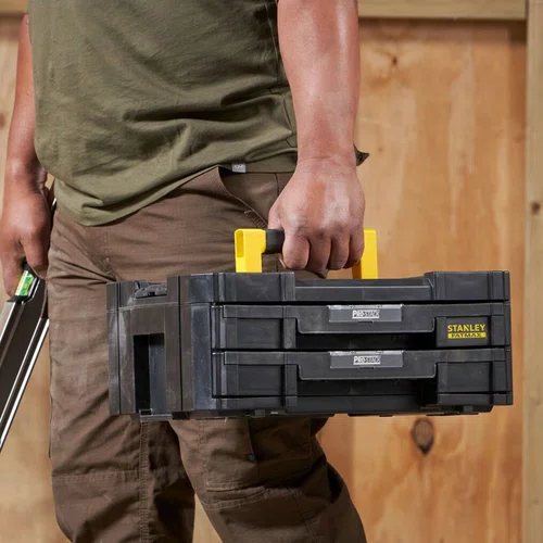 Caixa Organizadora com 2 Gavetas Fatmax Pro‑Stack FMST1-71969 Stanley