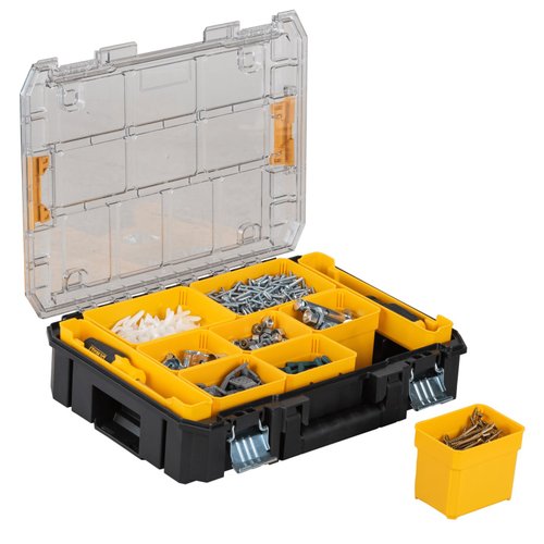 Caixa Organizadora com Tampa Transparente TSTAK DWST17805 DeWalt