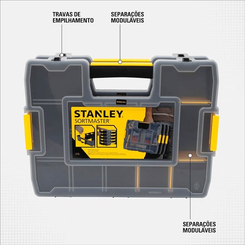 Caixa Organizadora Junior Storm Aester Sortmaster STST14022 Stanley