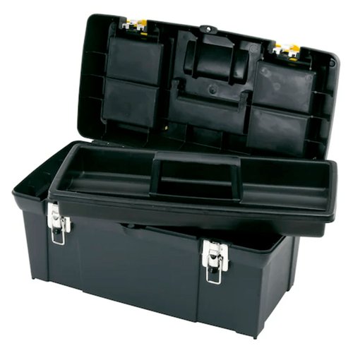 Caixa Plástica De Ferramentas 19" Com Travas Stanley 19-013 Stanley