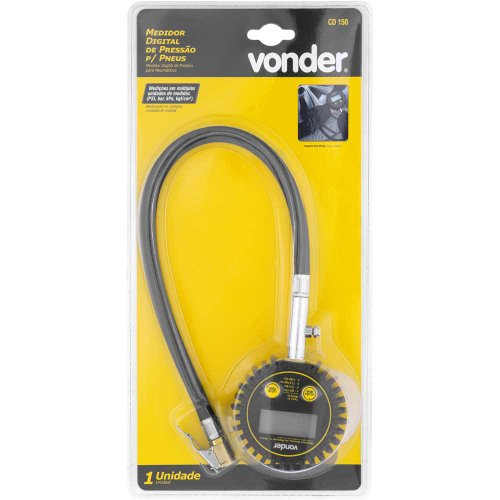 Calibrador de Pneus Digital 0 a 200PSI CD 150 Vonder