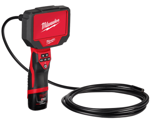 Câmera de Inspeção Multimídia 12V Com Cabo 3m 2324-21 Milwaukee