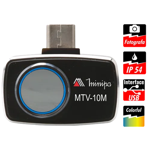 Camera Termovisor Para Smartphone 49MP - MINIPA, REF MTV-10M