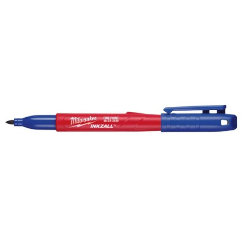 Caneta Ponta Fina Azul Inkzall 48-22-3180 Milwaukee