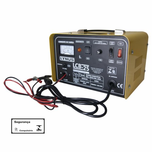 Carregador de Bateria 25A 25-150Ah 220V LCB-25 Lynus