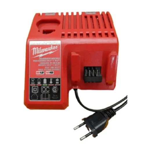 Carregador De Bateria 12V e 18V Bivolt 48-1959 Milwaukee