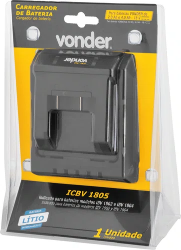 Carregador de Bateria 18V ICBV1805 Vonder