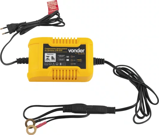 Carregador de Bateria Automático 6V/12V CIB035 Vonder