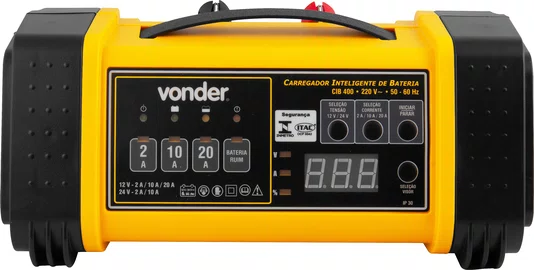 Carregador Interno de Bateria CIB400 220V Vonder