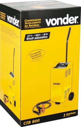 Carregador Inteligente de Bateria CIB800 127/220V Vonder