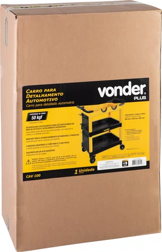 Carro para Detalhamento Automotivo CAV100 Vonder Plus