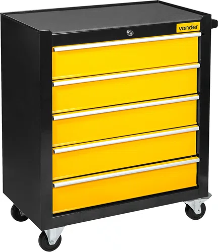 Carro para Ferramentas 5 Gavetas 62x33x75 cm Vonder