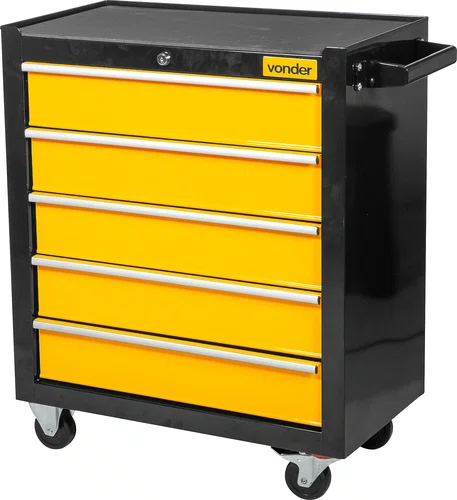 Carro para Ferramentas 5 Gavetas 62x33x75 cm Vonder
