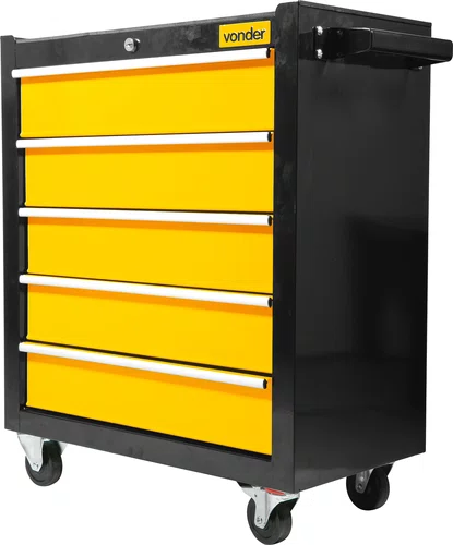 Carro para Ferramentas 5 Gavetas 62x33x75 cm Vonder
