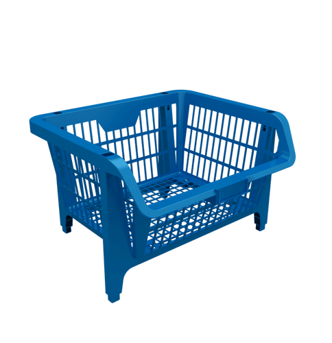 Cesto Expositor Empilhável Azul Presto
