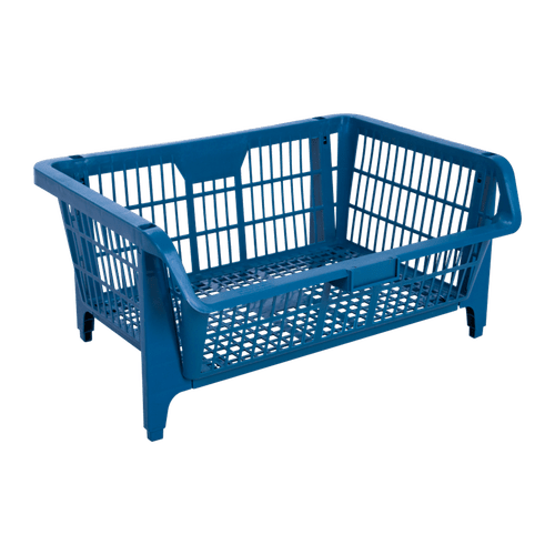 Cesto Expositor Empilhável Azul Presto