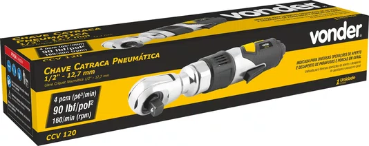 CH CATRACA 1/2" PNEUMATICA CCV120 VONDER