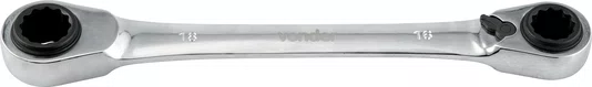 Chave Estrela com Catraca Reversível 16x17 - 18x19 mm Vonder