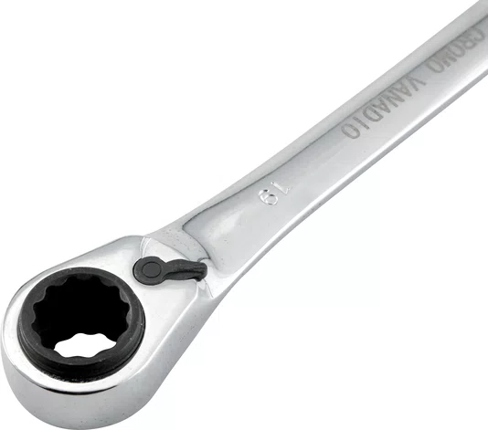Chave Estrela com Catraca Reversível 16x17 - 18x19 mm Vonder
