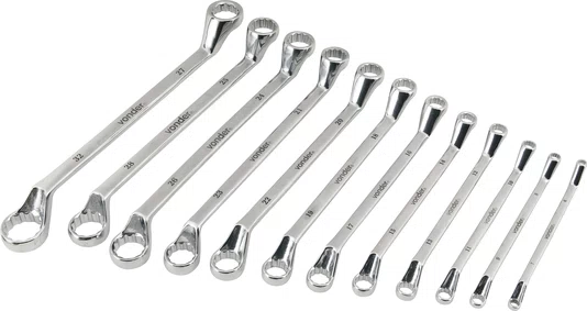 Jogo de Chaves Estrela CRV Cromadas 6 a 32 mm Vonder