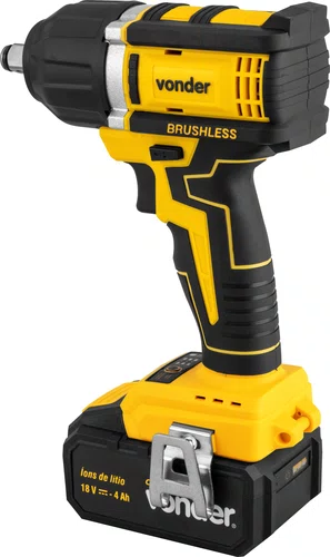 Chave de Impacto 1/2" 18V Bateria CIV180B Bivolt Vonder