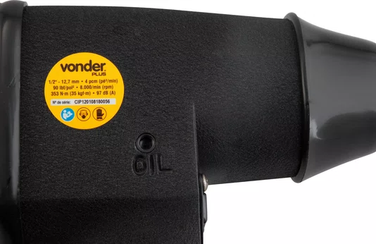 Chave de Impacto Pneumática 1/2" CIP 120 Vonder