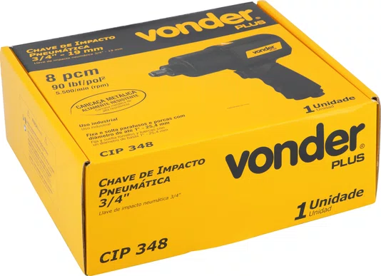 CH IMPACTO 3/4"  PNEUMATICA CIP 348 VD P
