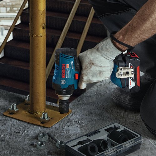 Chave de Impacto Bosch 18V 1/2" 400NM GDS 18V-400 Sem Bateria BL