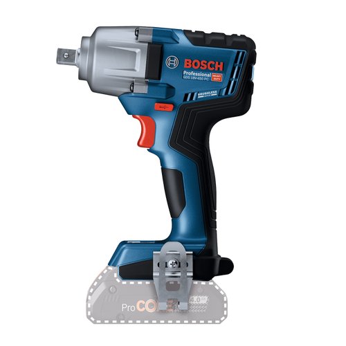 Chave de Impacto 18V Bosch GDS 18V-450PC 1/2" 450Nm Sem Bateria