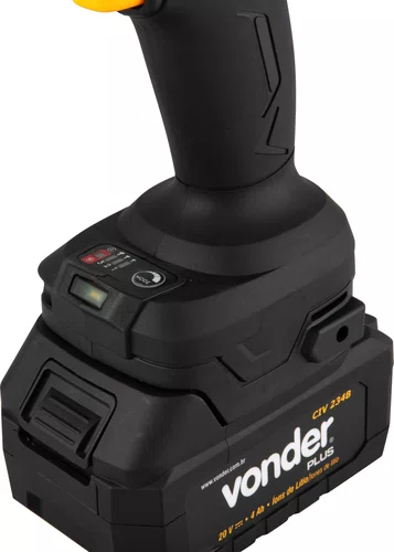 Chave de Impacto 3/4"BAT20V CIV234B Bivolt Vonder