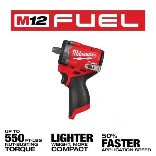 Chave De Impacto C 1/2" 12V Fuel 745 Nm 2563-20 Milwaukee