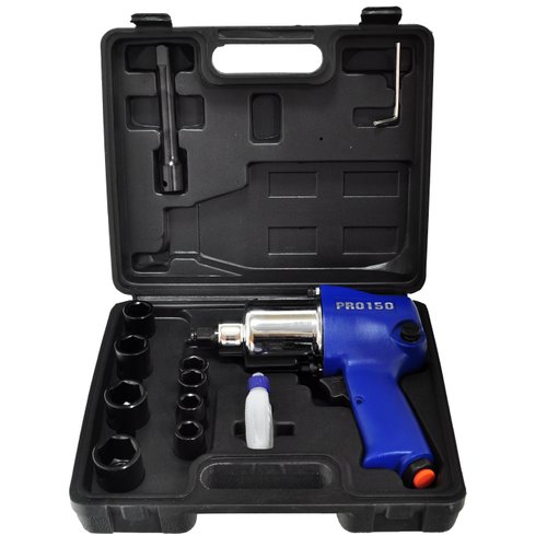 Chave de Impacto Pneumática 1/2"  68 Kgfm c/kit PRO-150K PDR