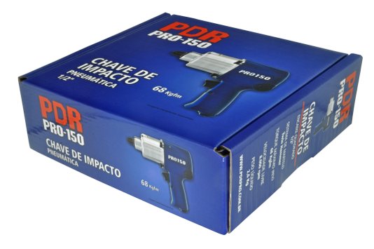 Chave de Impacto Pneumática 1/2" 68 Kgfm PRO-150 PDR
