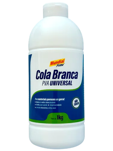 Cola Branca Universal 1Kg Mundial Prime